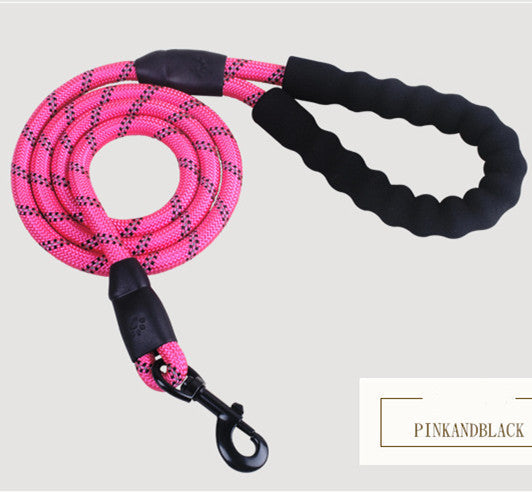 Reflective Dog Leash Nylon Pet Dog Leash Rope