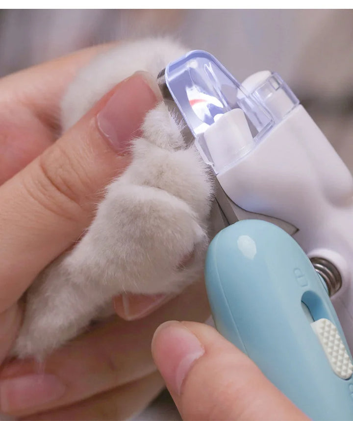 LED Electric Pet Nail Clippers  Dog & Cat Nail Grinder
