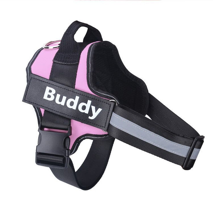 PULL Reflective Breathable Adjustable Pet Harness Vest