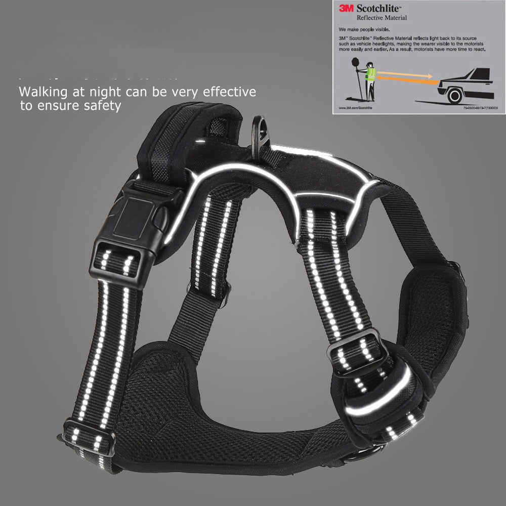 Pull Breathable Reflective Pet Harness Vest