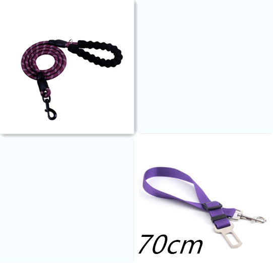 Reflective Dog Leash Nylon Pet Dog Leash Rope