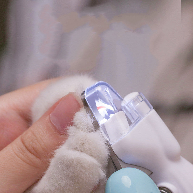 LED Electric Pet Nail Clippers  Dog & Cat Nail Grinder