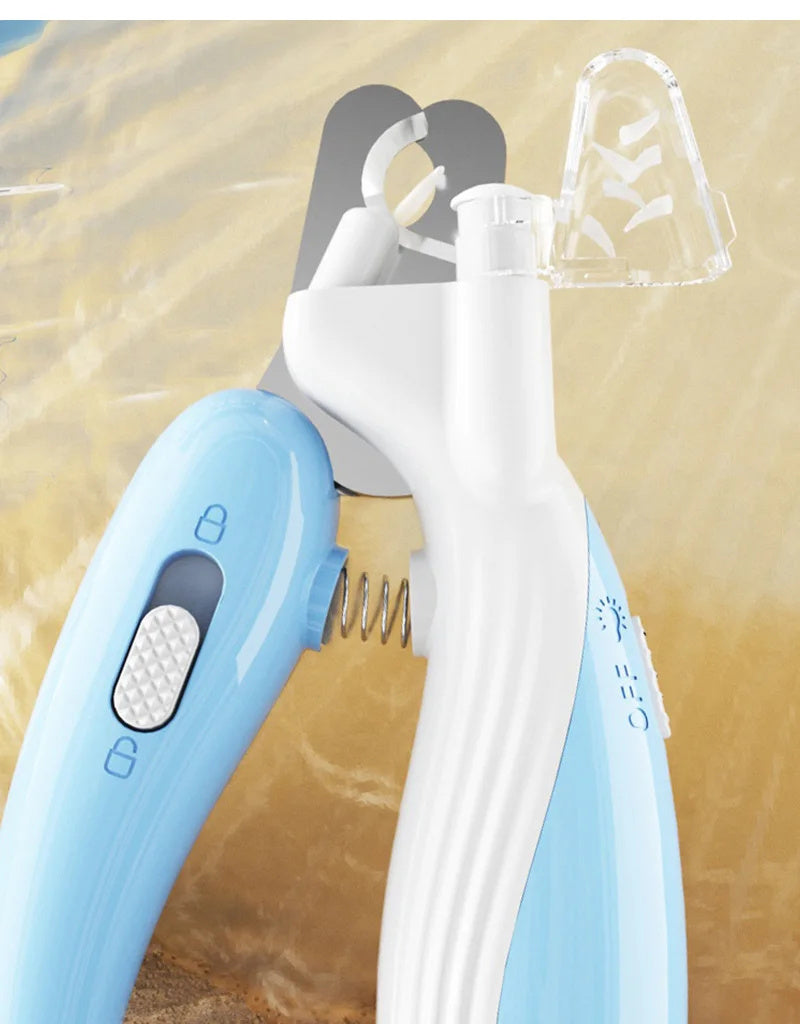 LED Electric Pet Nail Clippers  Dog & Cat Nail Grinder