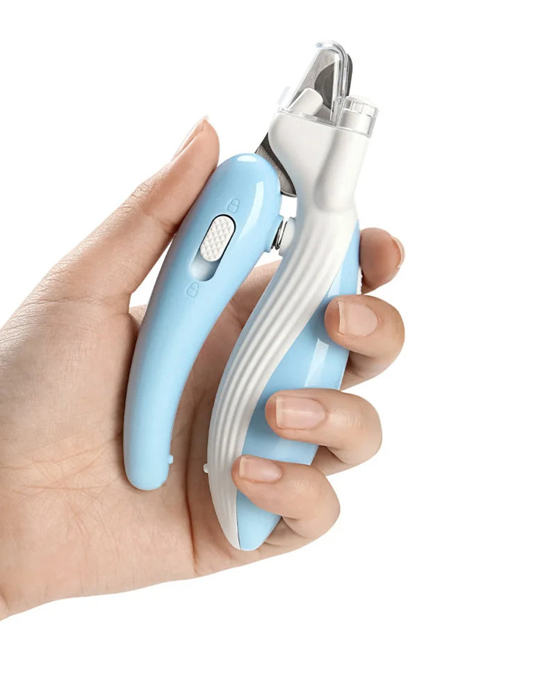 LED Electric Pet Nail Clippers  Dog & Cat Nail Grinder