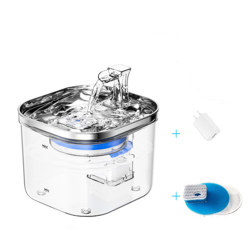 Stainless Steel Pet Water Fountain Automatic Circulating Dispenser
